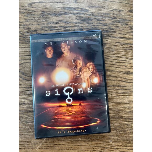 Vista Series Other - Signs 2002 DVD Series Mel Gibson Joaquin Phoenix Suspense Thriller Pre-Owned